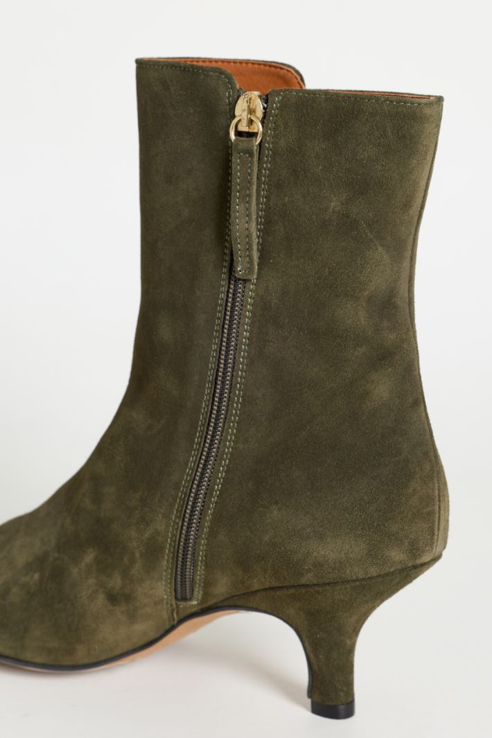 Stivaletto con zip - VERDE - Intrend - 4