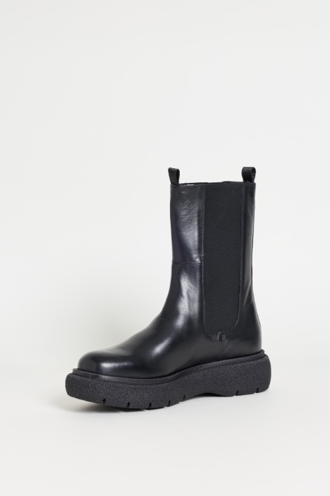 Stivaletto in pelle