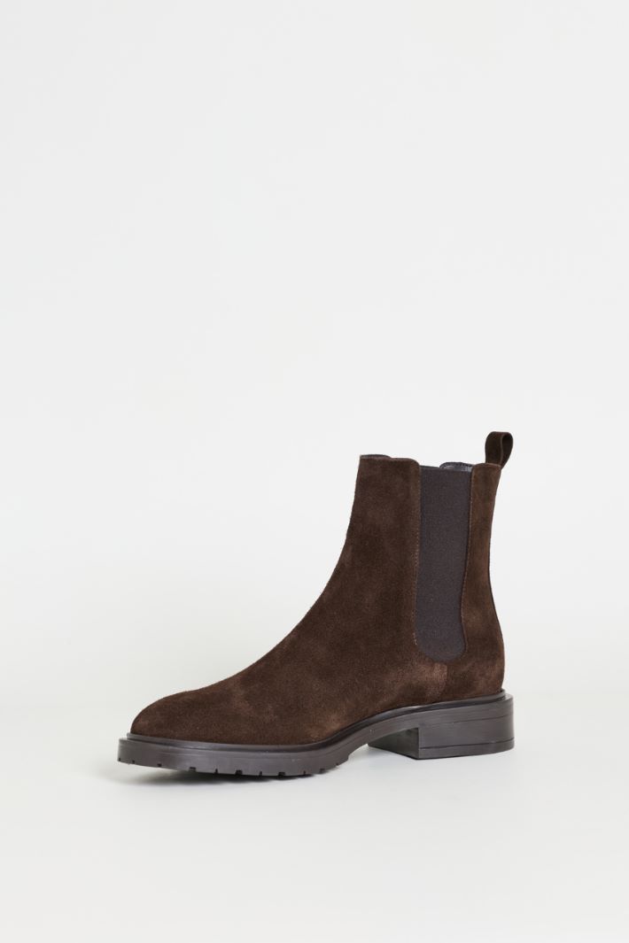 Bottines en daim - MARRON - Intrend - 3