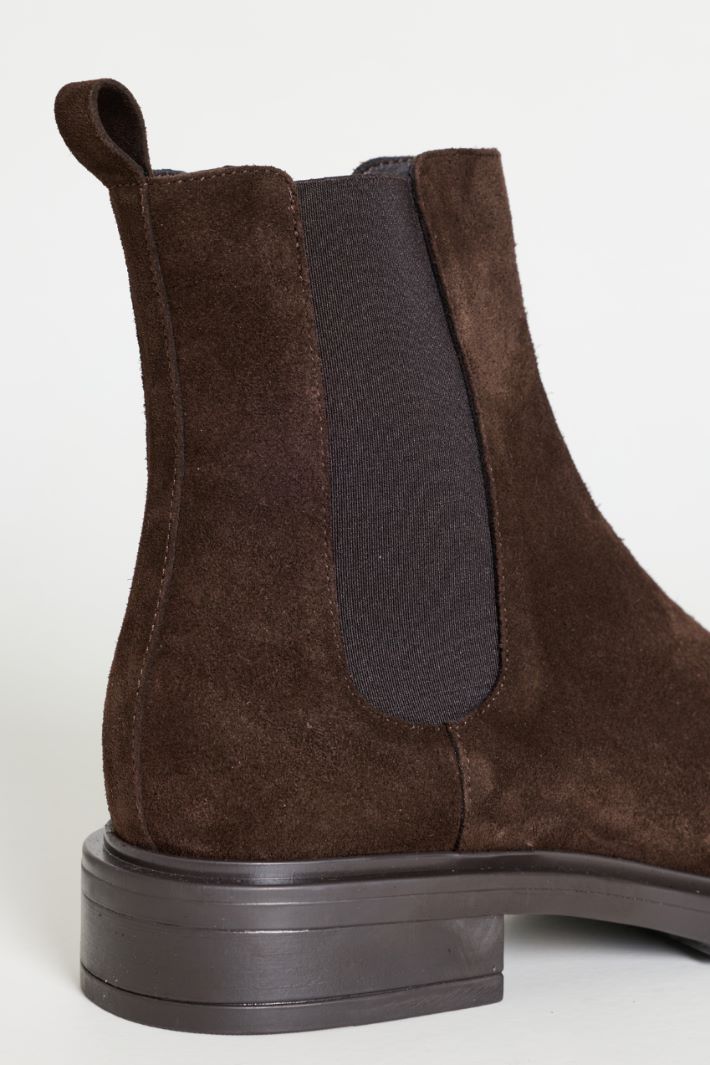 Bottines en daim - MARRON - Intrend - 4