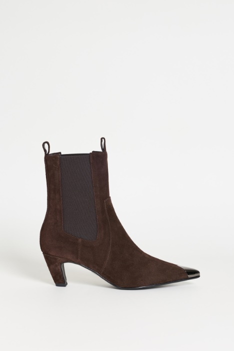 Stivaletto con punta in metallo - Intrend