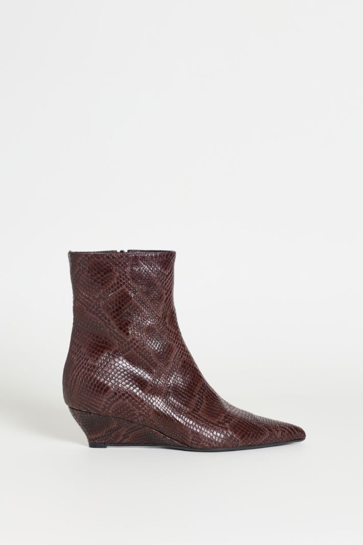 Stivaletto con stampa pitone - ANIMALIER - Intrend