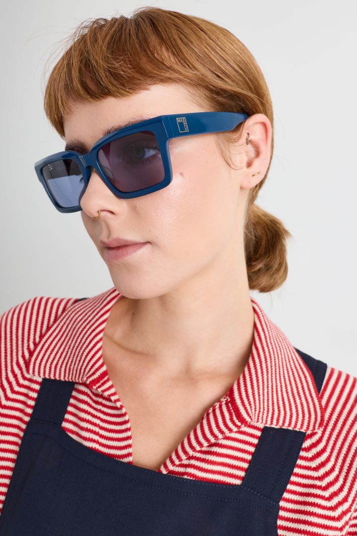 Occhiali in acetato - BLU - Intrend - 3