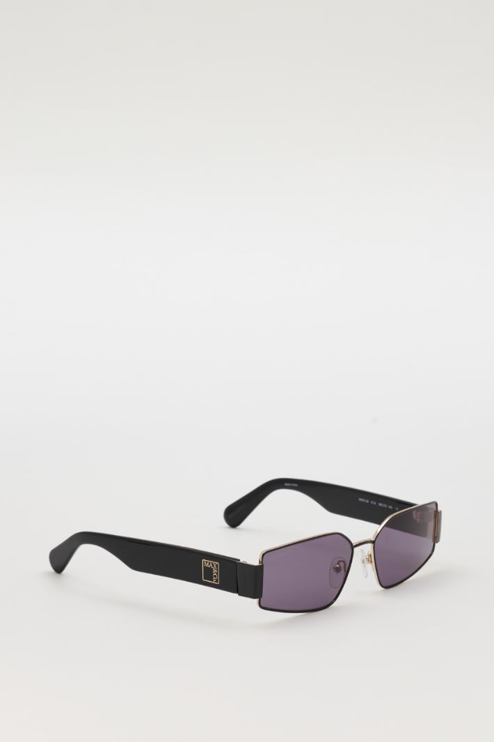 Occhiali da sole sottili - NERO - Intrend - 2