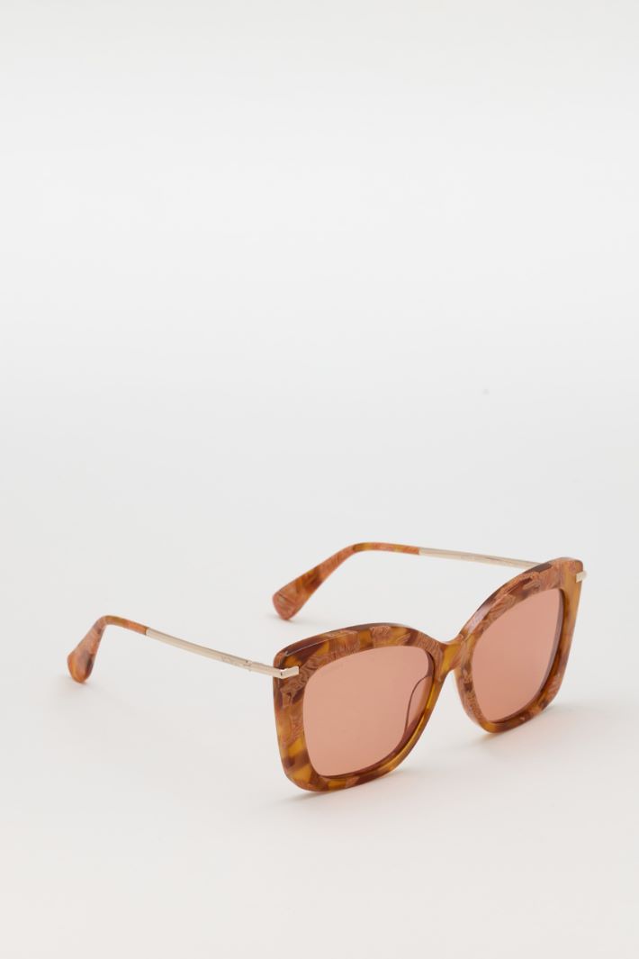 Cat-eye sunglasses - BROWN - Intrend - 2