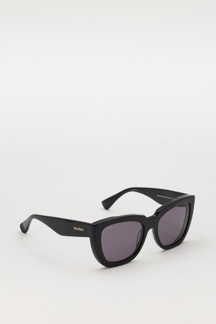 Cat-Eye-Sonnenbrille - SCHWARZ - Intrend - 2