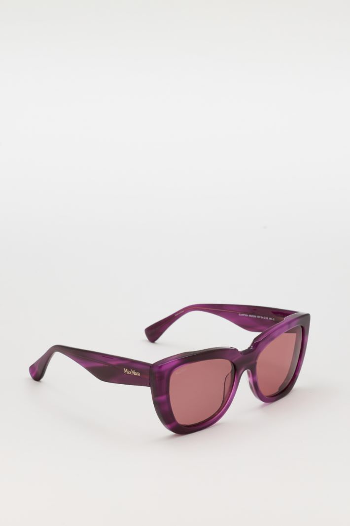 Cat-Eye-Sonnenbrille - VIOLETT - Intrend - 2