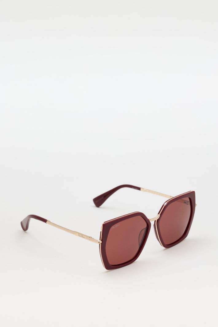 Occhiali oversize - BORDEAUX - Intrend - 2