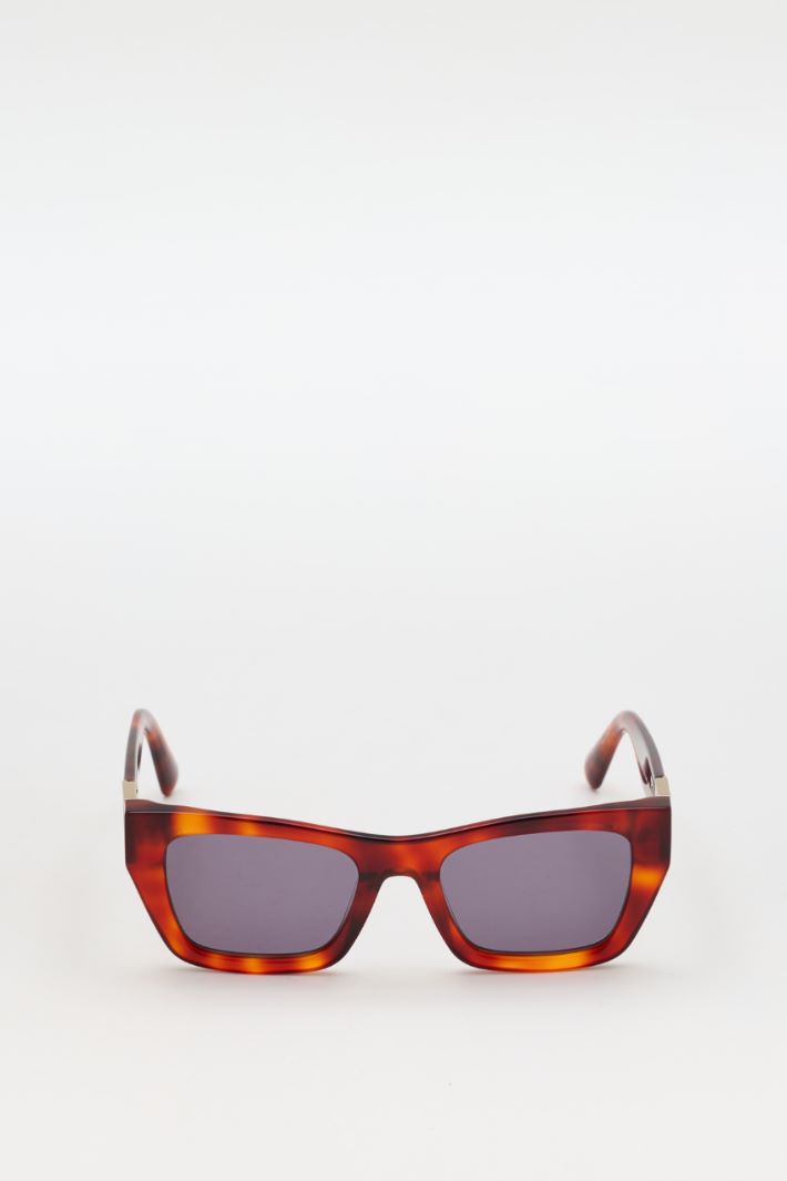 Square sunglasses - RED - Intrend