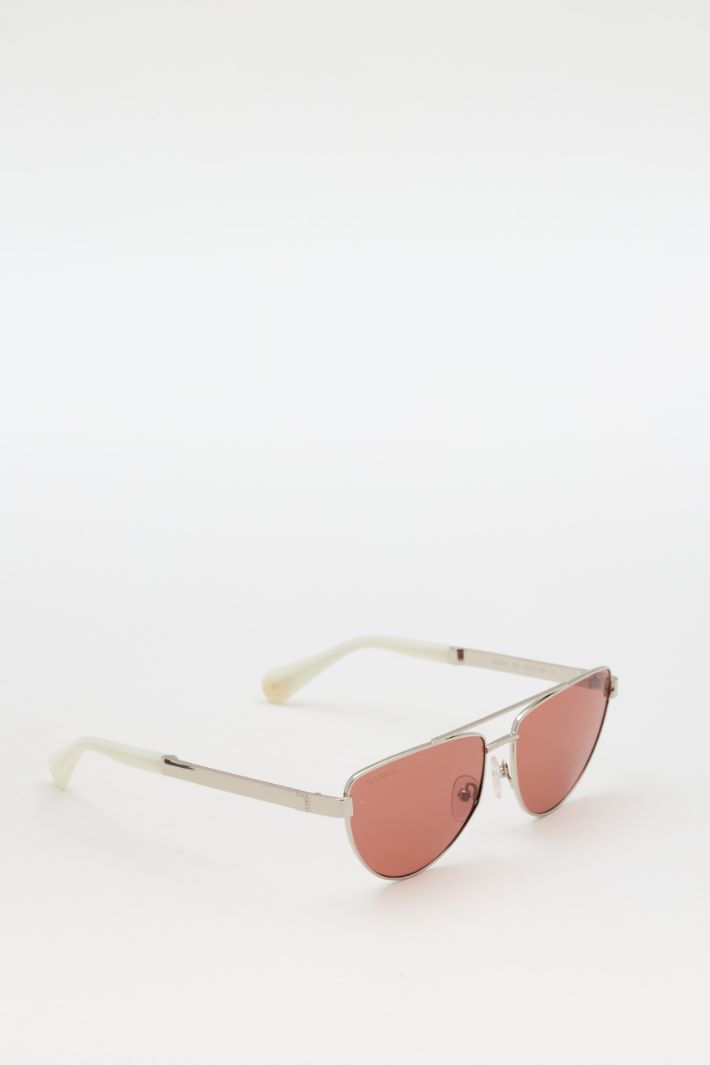 Aviator-style glasses - PINK - Intrend - 2