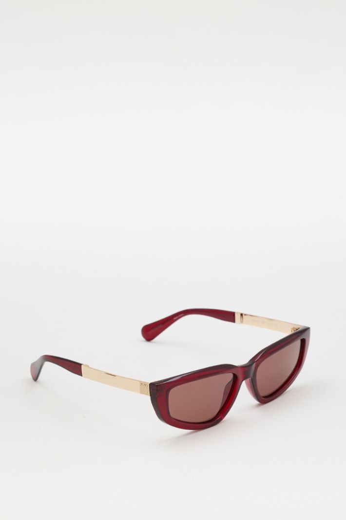 Geometric sunglasses - BORDEAUX - Intrend - 2
