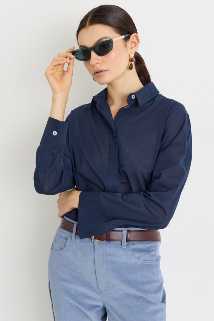 Geometric sunglasses - GREEN - Intrend - 3