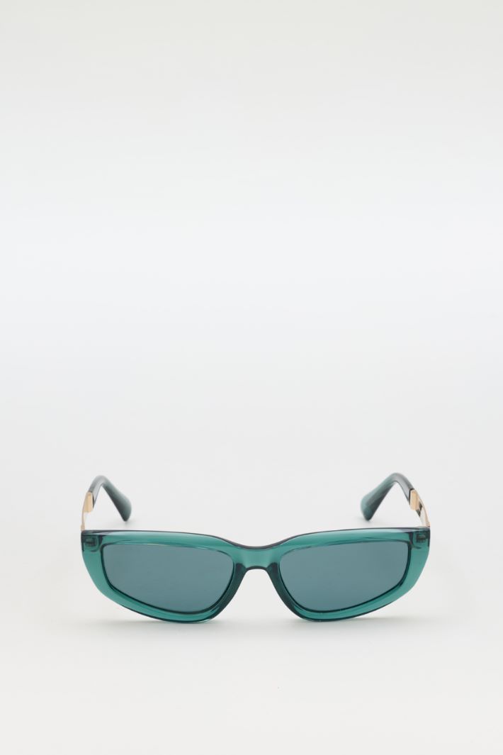 Geometric sunglasses - GREEN - Intrend