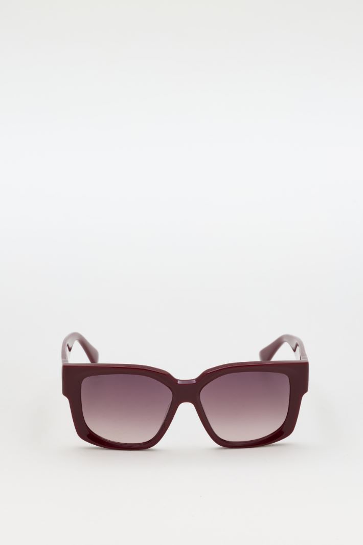 Square sunglasses - BORDEAUX - Intrend