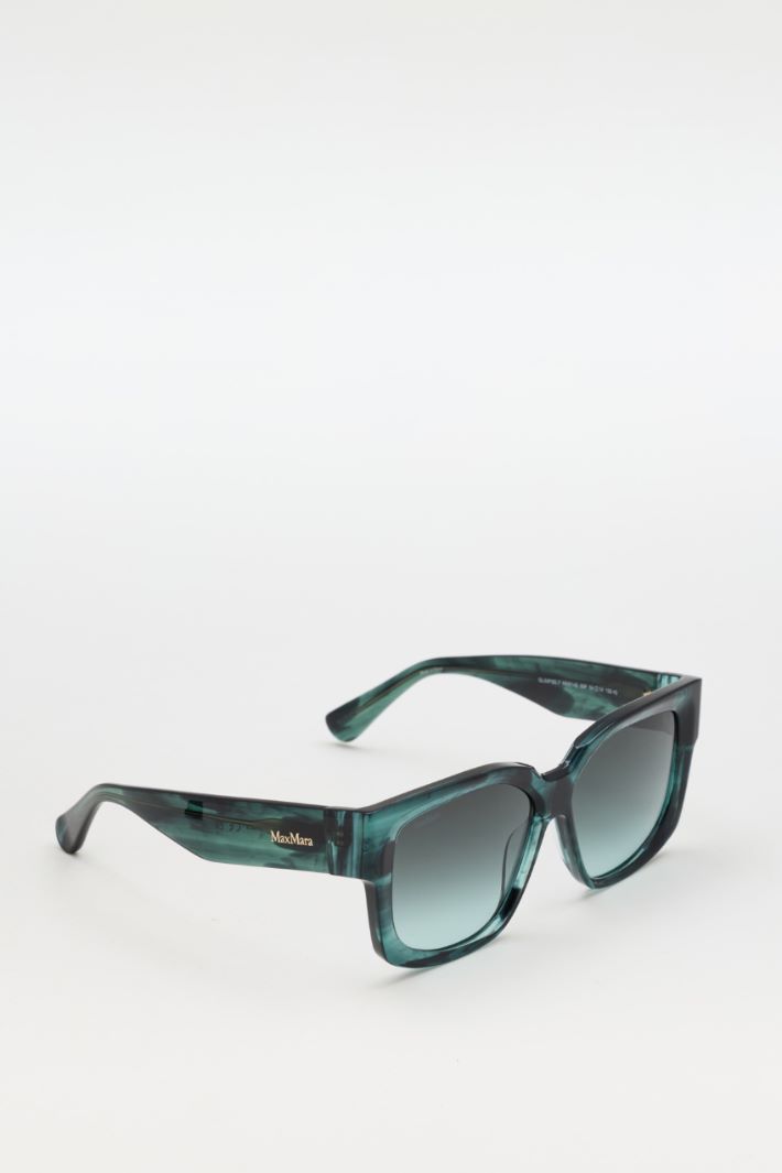 Square sunglasses - GREEN - Intrend - 2
