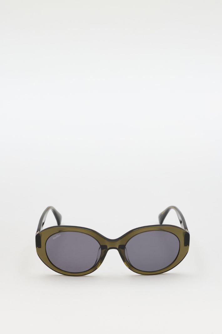 Occhiali da sole in acetato - VERDE - Intrend