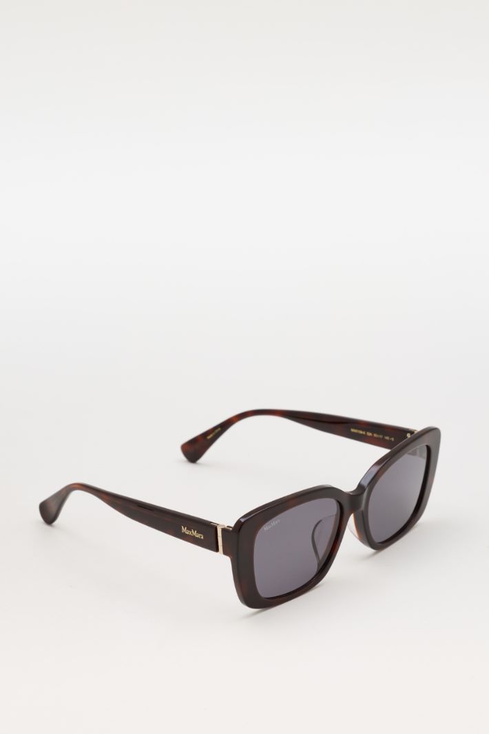 Oversized sunglasses - BROWN - Intrend - 2