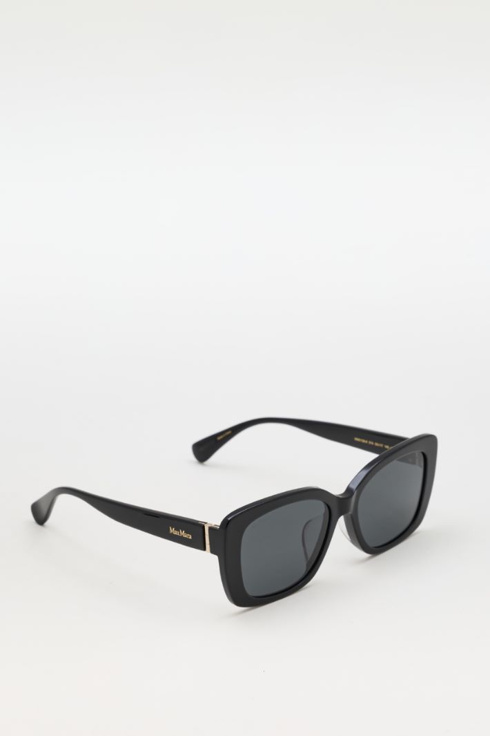 Oversized sunglasses - BLACK - Intrend - 2