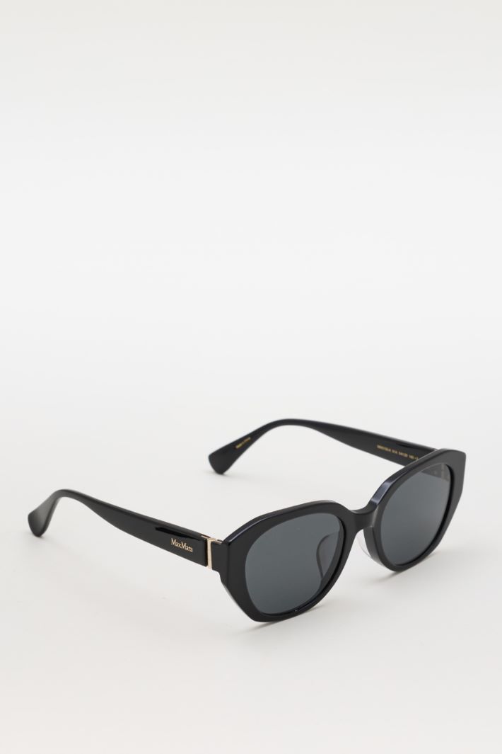 Acetate sunglasses - BLACK - Intrend - 2
