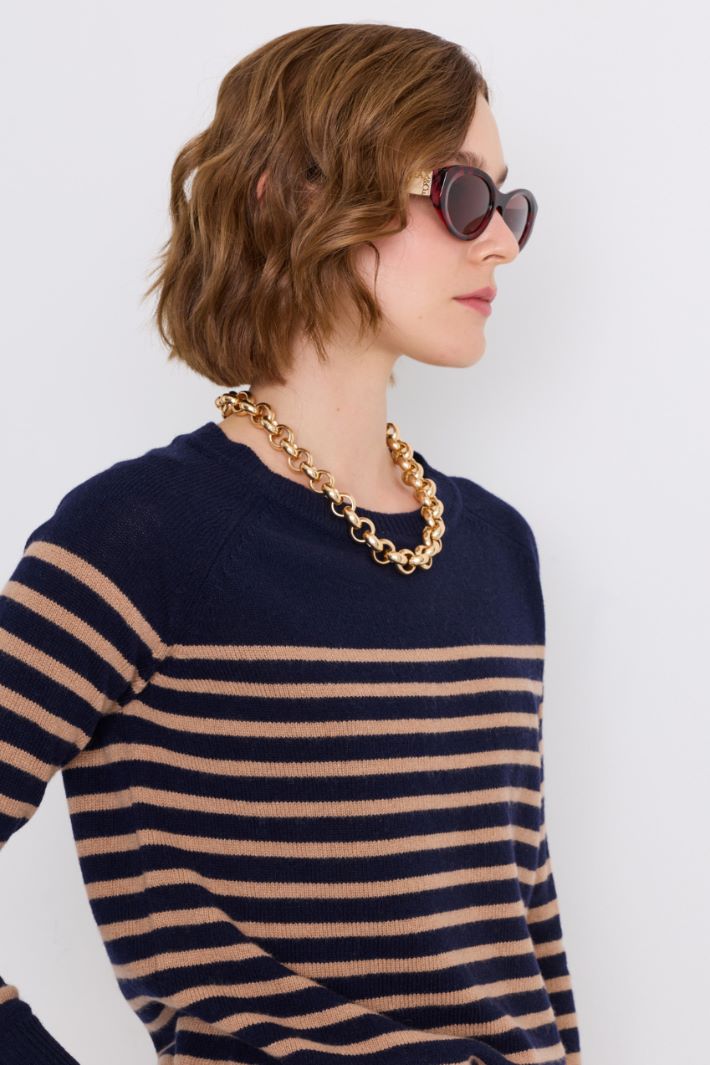 Cat-Eye-Sonnenbrille - BRAUN - Intrend - 3