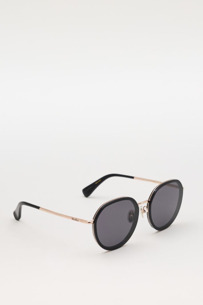 Round sunglasses - BLACK - Intrend - 2