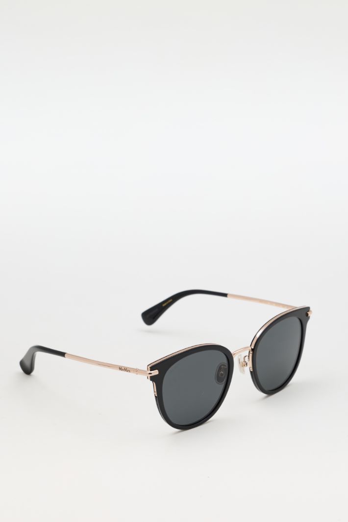 Round sunglasses - BLACK - Intrend - 2