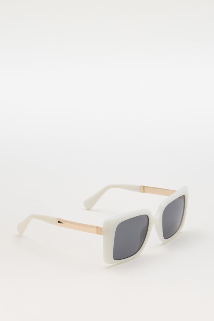 Square sunglasses - WHITE - Intrend - 2