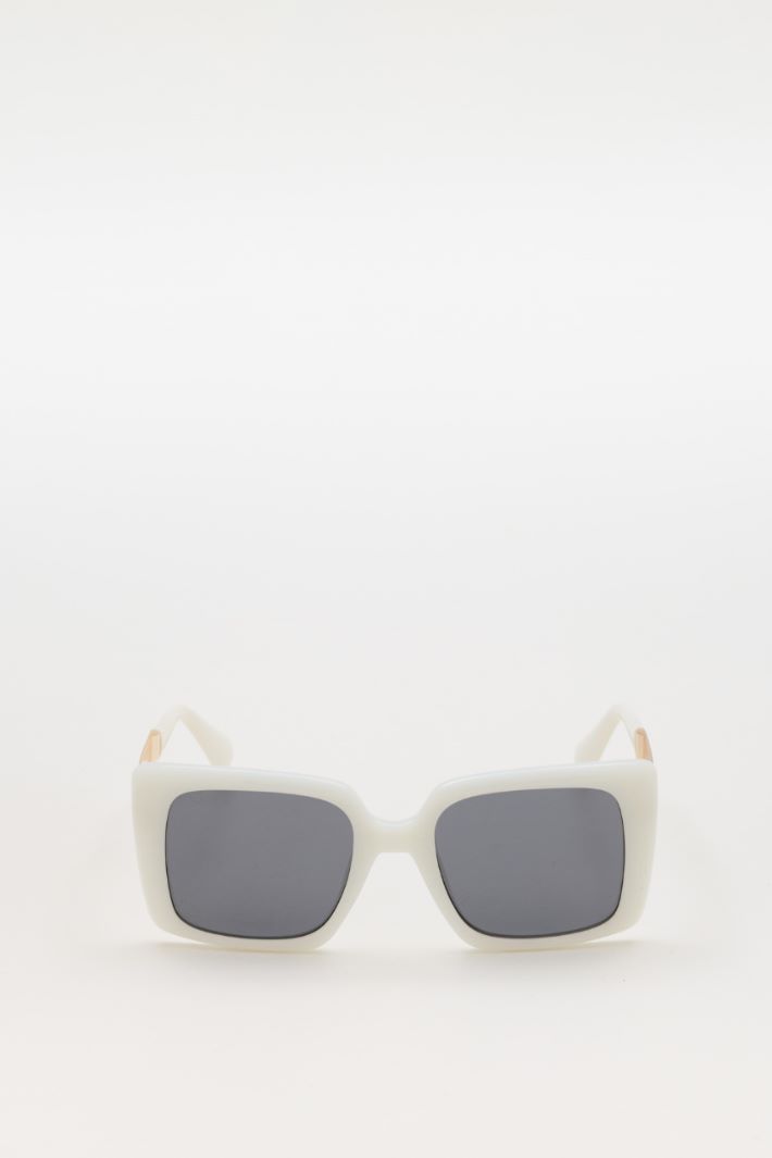 Square sunglasses - WHITE - Intrend