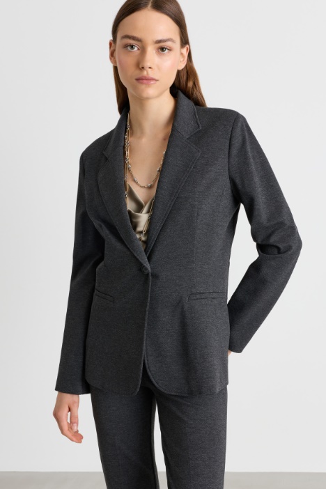 Blazer in jersey - Intrend