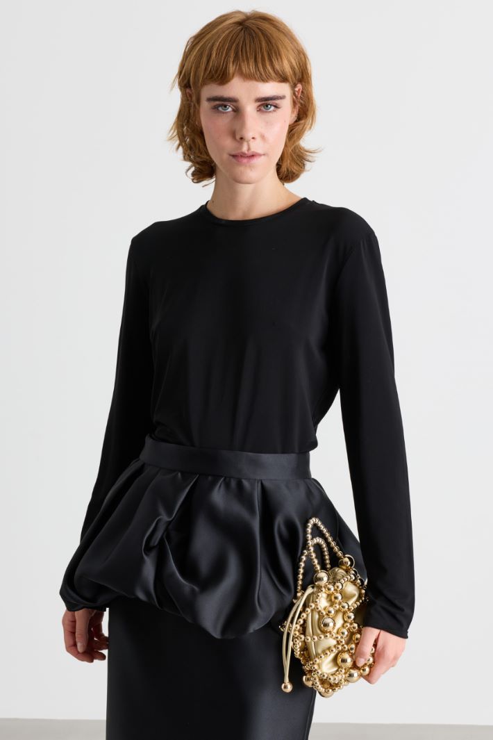 Top in rete - NERO - Intrend - 2