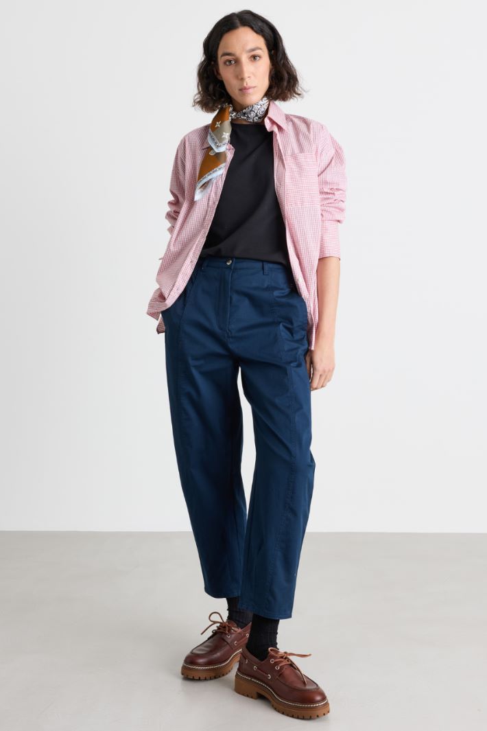 Top in jersey - NERO - Intrend