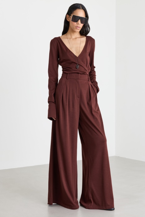 Body in jersey drappeggiato - Intrend