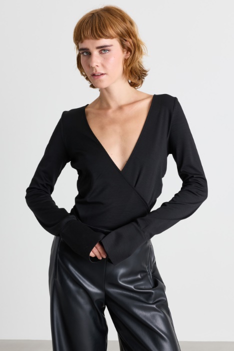 Body in jersey drappeggiato - Intrend