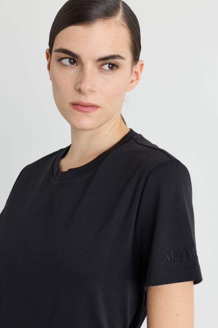 T-shirt in jersey - NERO - Intrend - 3