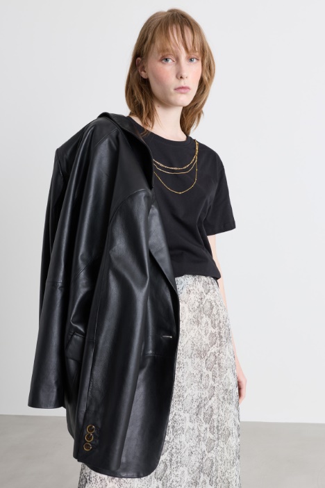 Jewel-embellished T-shirt - Intrend