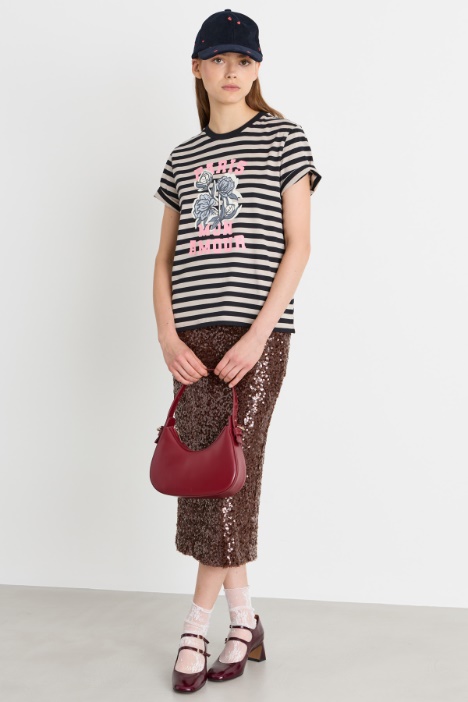 T-shirt con stampa - Intrend