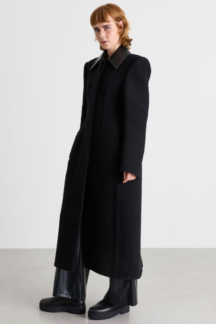 Cappotto aderente - NERO - Intrend - 2