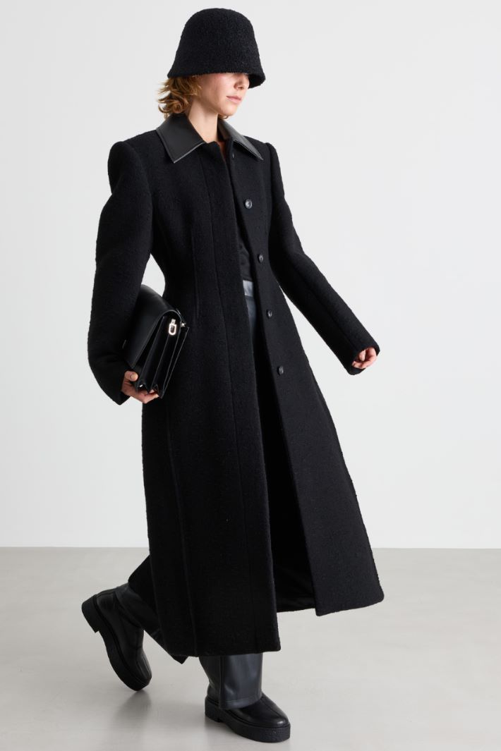 Cappotto aderente - NERO - Intrend