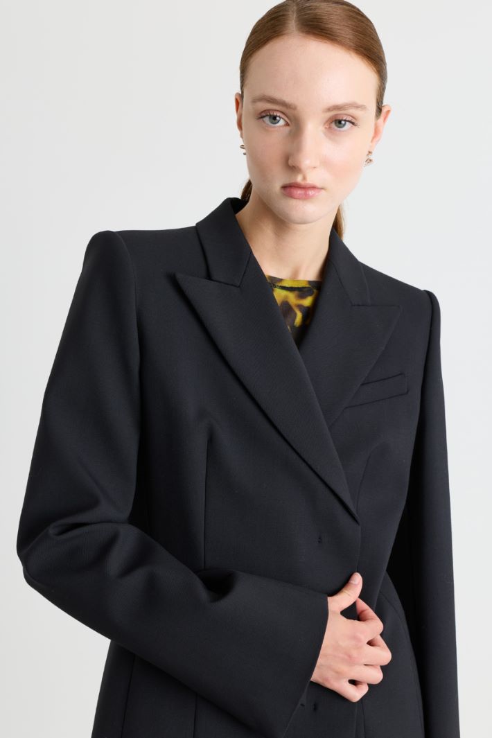 Giacca in gabardina - NERO - Intrend - 3
