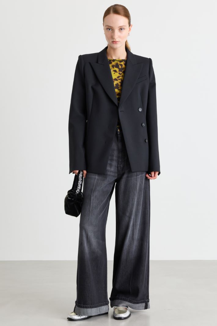 Giacca in gabardina - NERO - Intrend