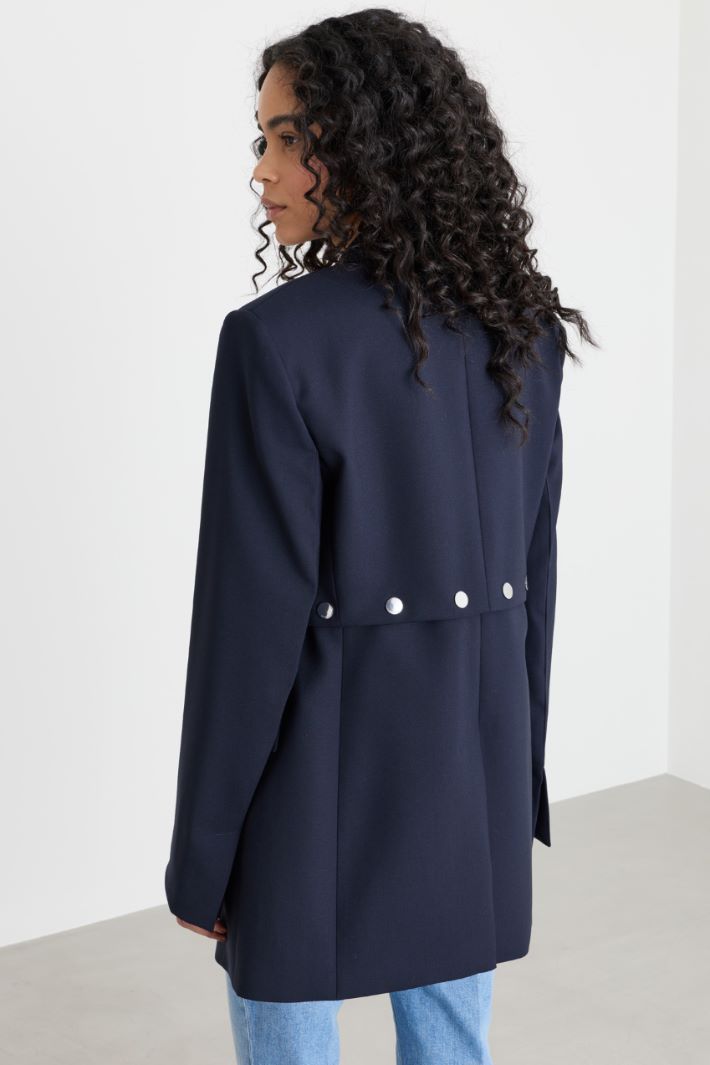 Giacca con fondo staccabile - BLU - Intrend - 4