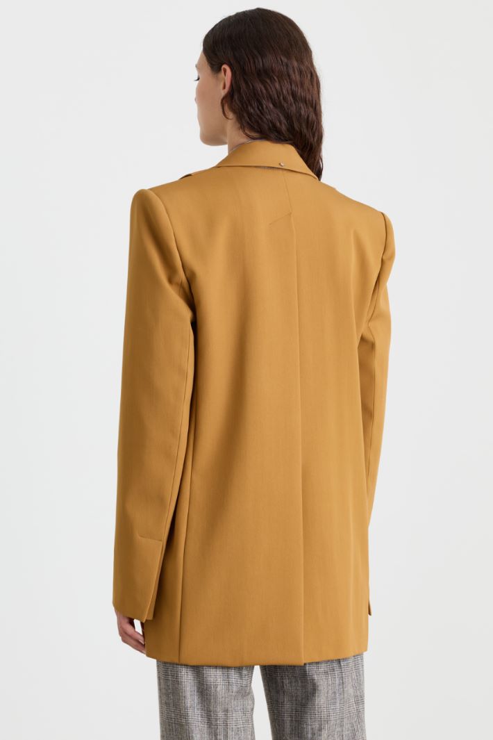 Blazer open-front - GIALLO - Intrend - 4