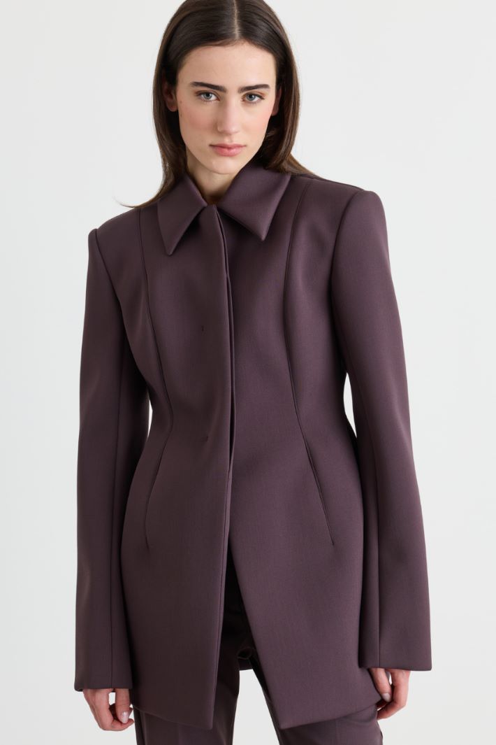 Hourglass jacket - PURPLE - Intrend - 3