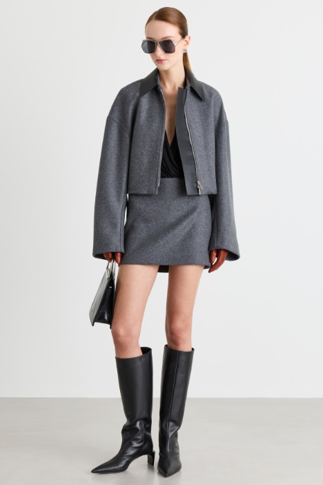 Giacca boxy in double - Intrend