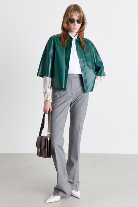 Split-Hem Trousers - Intrend