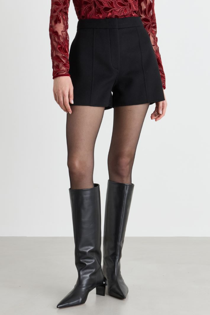 Shorts in double - NERO - Intrend - 2
