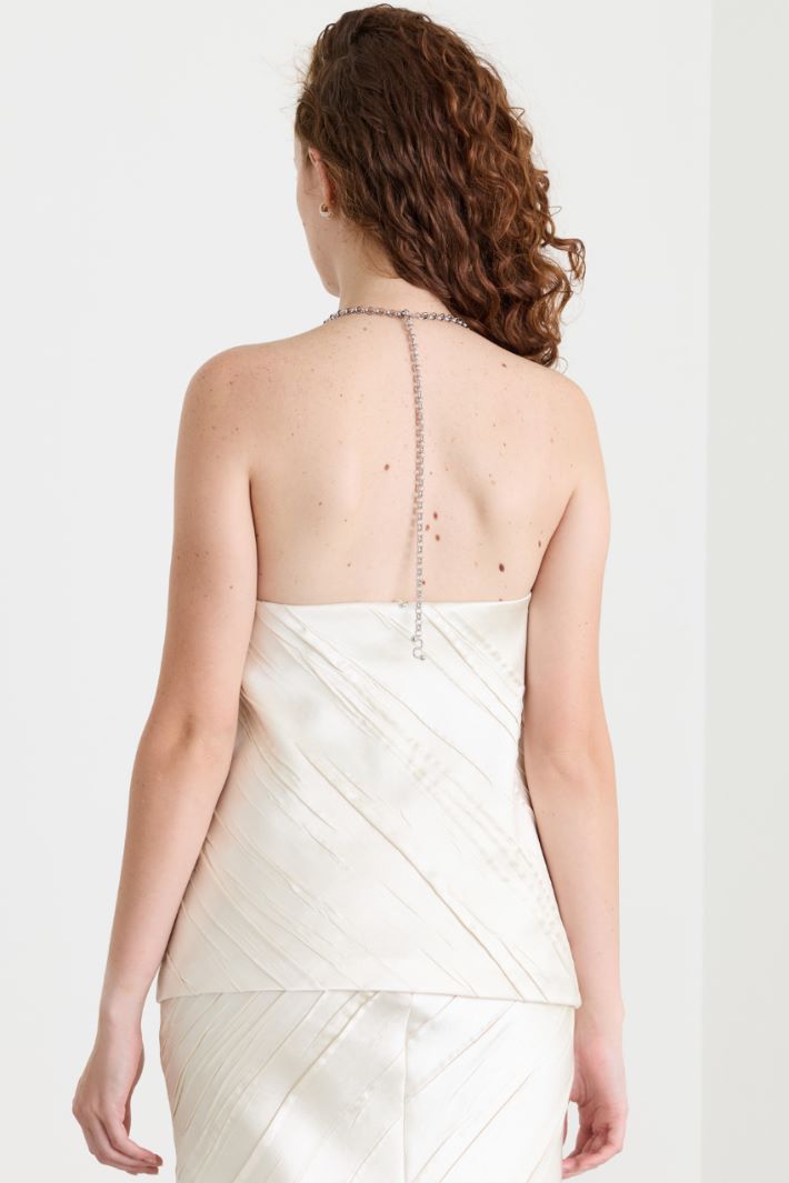 Top in raso - BIANCO - Intrend - 4