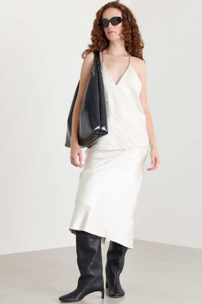 Top in raso - BIANCO - Intrend