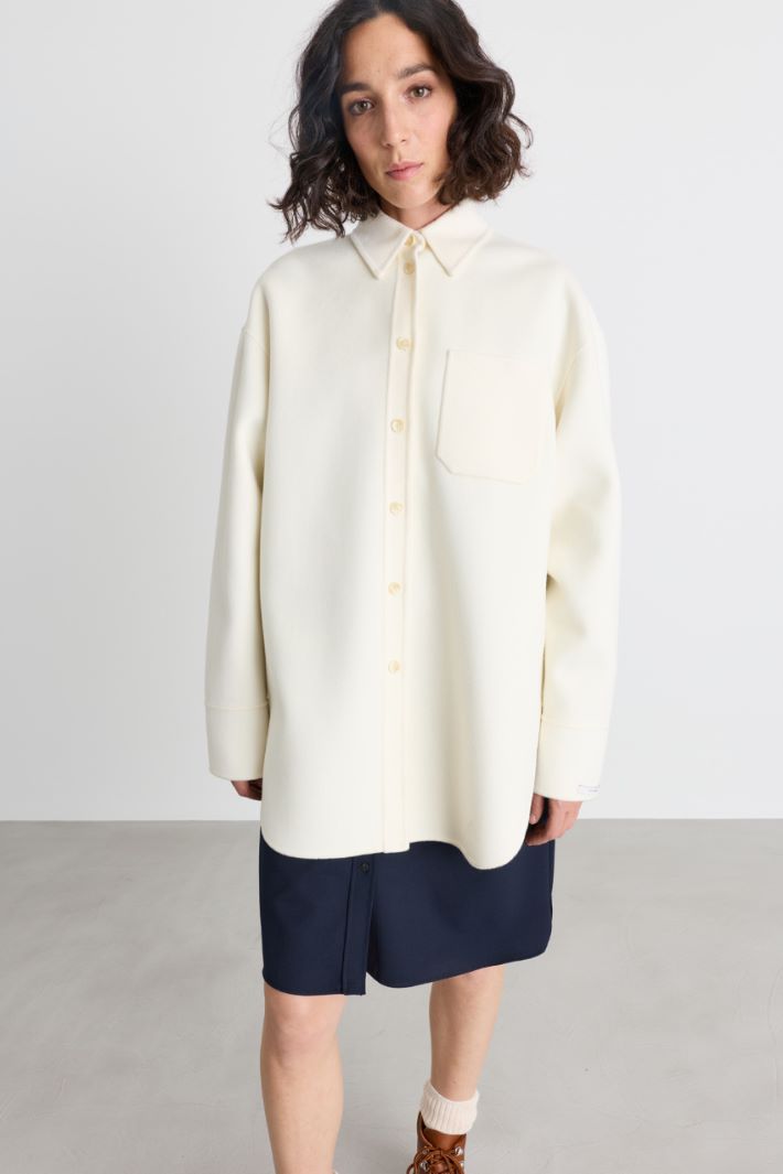 Casacca in double - BIANCO - Intrend - 2