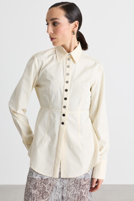 Camicia aderente con taglio in vita - Intrend